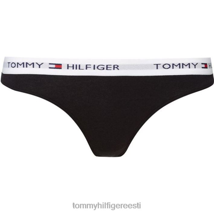 ikoonilised puuvillased stringid RJV6220654 must Tommy Hilfiger