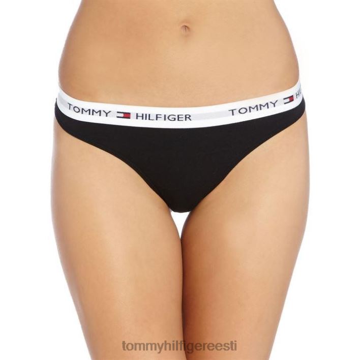ikoonilised puuvillased stringid RJV6220654 must Tommy Hilfiger
