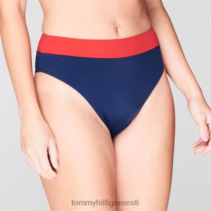 julged kõrge vöökohaga jubedad bikiinipüksid RJV6220783 punane pimestus xl7 Tommy Hilfiger