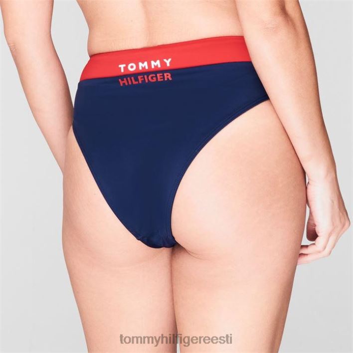 julged kõrge vöökohaga jubedad bikiinipüksid RJV6220783 punane pimestus xl7 Tommy Hilfiger