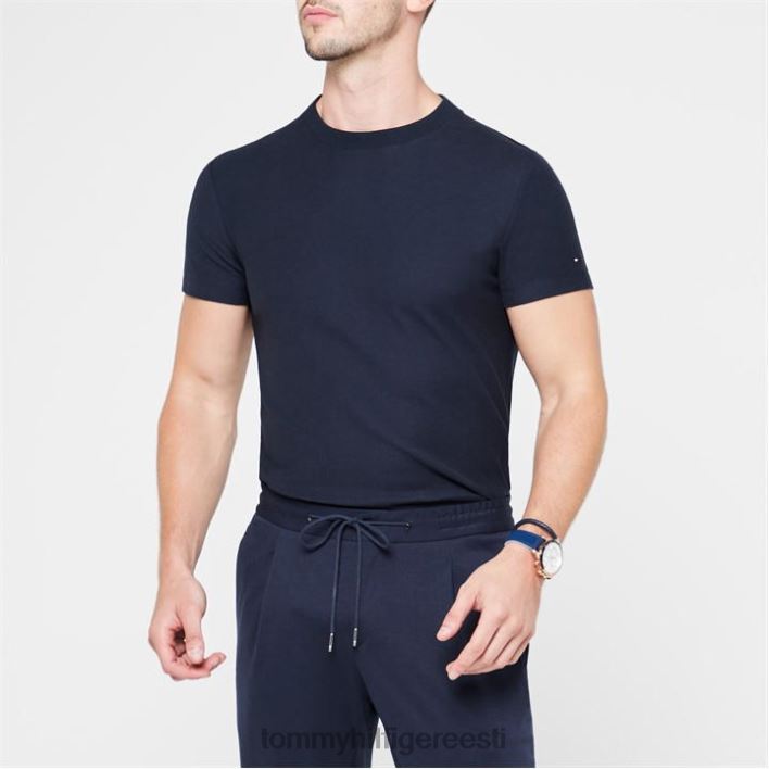 kärgstruktuuriga t-särk RJV6220376 merevägi Tommy Hilfiger