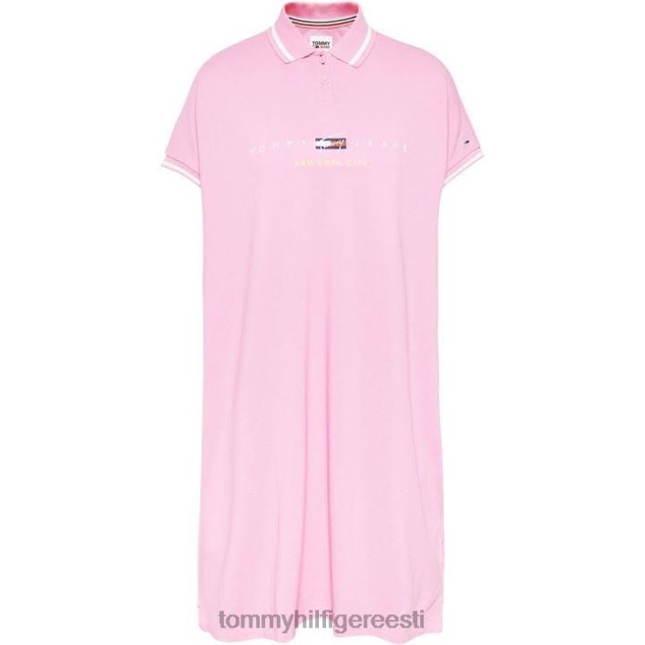 kaasaegne logoga polokleit RJV6220776 tou roosa karikakra Tommy Hilfiger