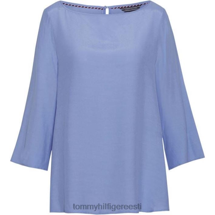 kandice paadikaelusega pluus RJV6220726 lilla Tommy Hilfiger