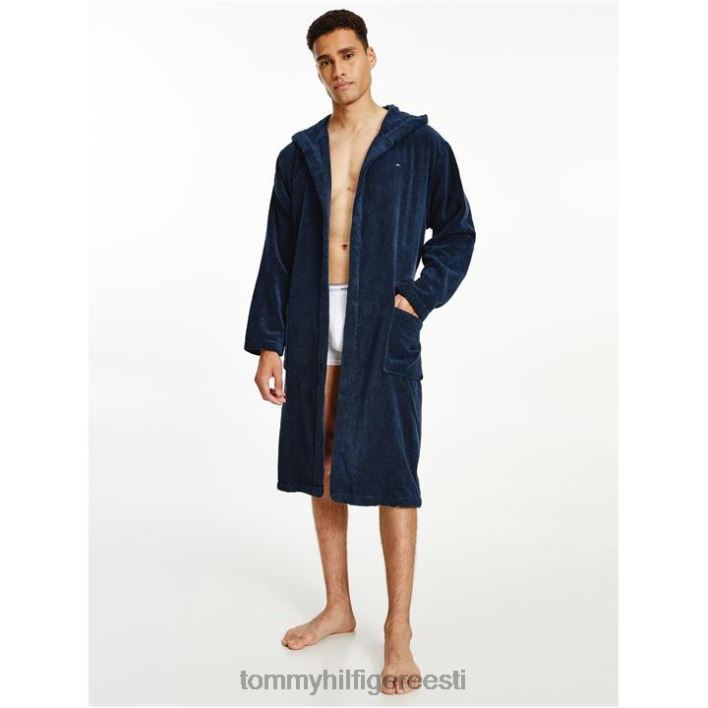 kapuutsiga hommikumantel RJV6219789 mereväe bleiser Tommy Hilfiger