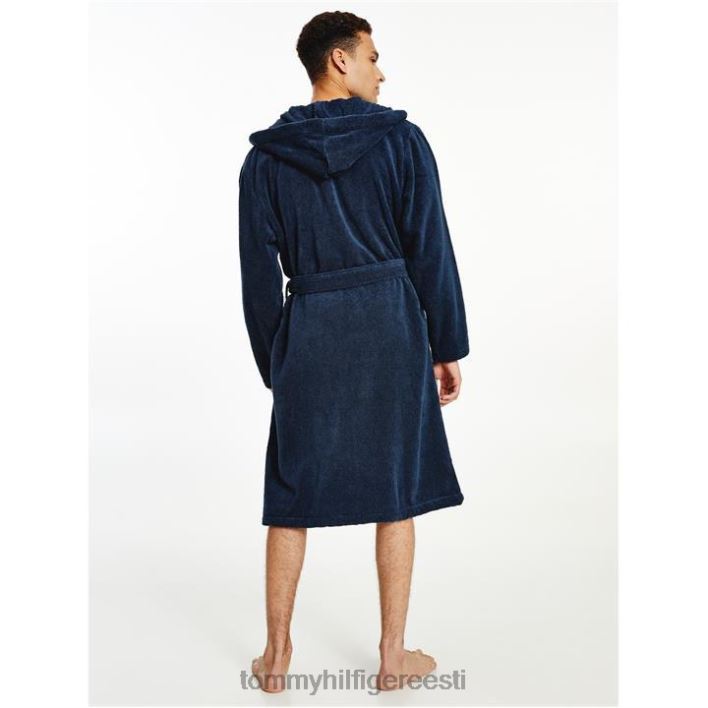 kapuutsiga hommikumantel RJV6219789 mereväe bleiser Tommy Hilfiger