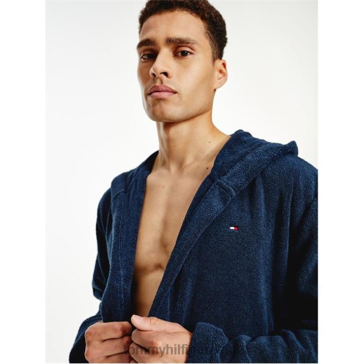 kapuutsiga hommikumantel RJV6219789 mereväe bleiser Tommy Hilfiger