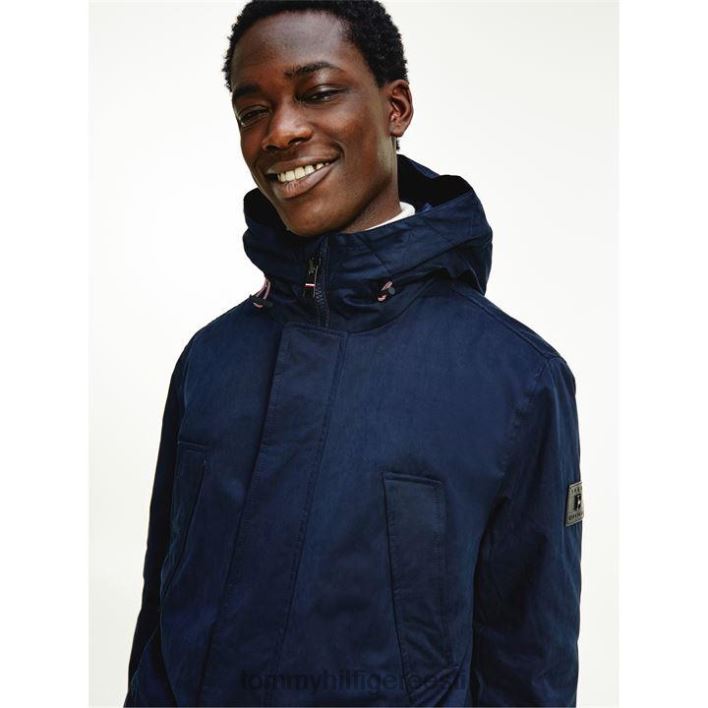 kerge polsterdatud parka RJV6219726 kõrbe taevas Tommy Hilfiger
