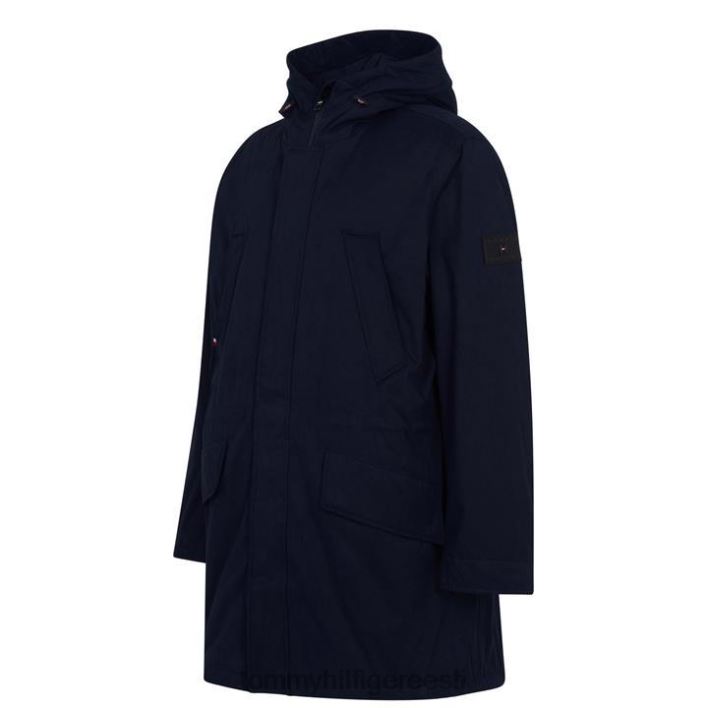 kerge polsterdatud parka RJV6219726 kõrbe taevas Tommy Hilfiger