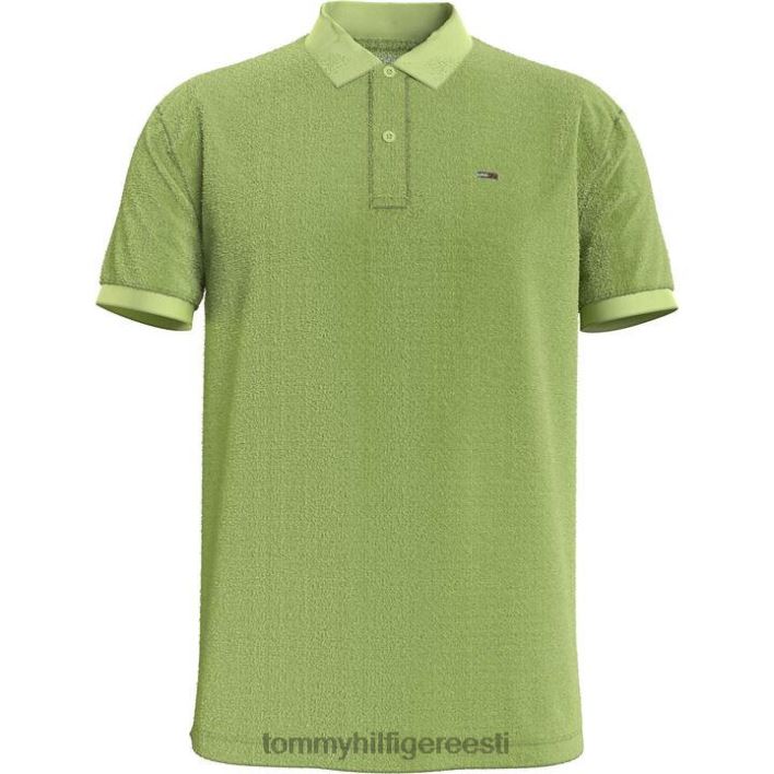 klassikaline lühikeste varrukatega polo RJV6220314 pleekinud lubi Tommy Hilfiger
