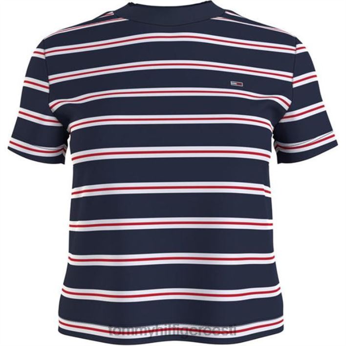kontrastne t-särk RJV6220777 hämar merevägi Tommy Hilfiger