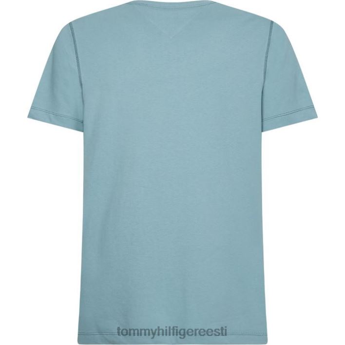 kontrastpistega t-särk RJV6219928 ülev sinine ctv Tommy Hilfiger
