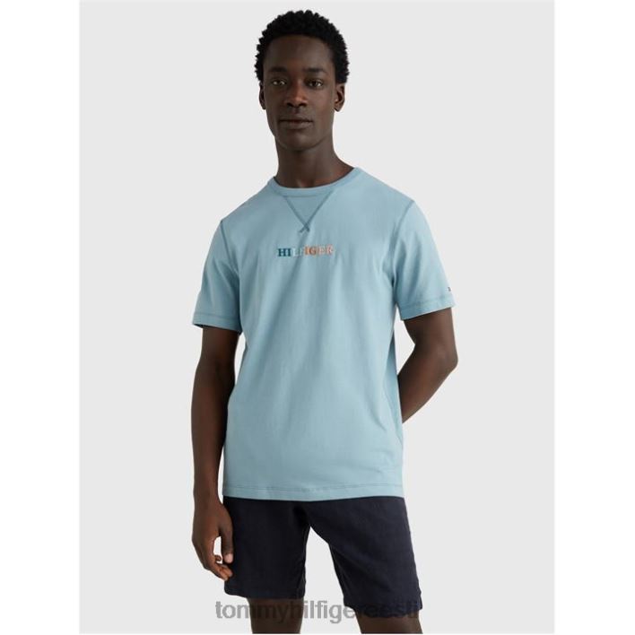 kontrastpistega t-särk RJV6219928 ülev sinine ctv Tommy Hilfiger