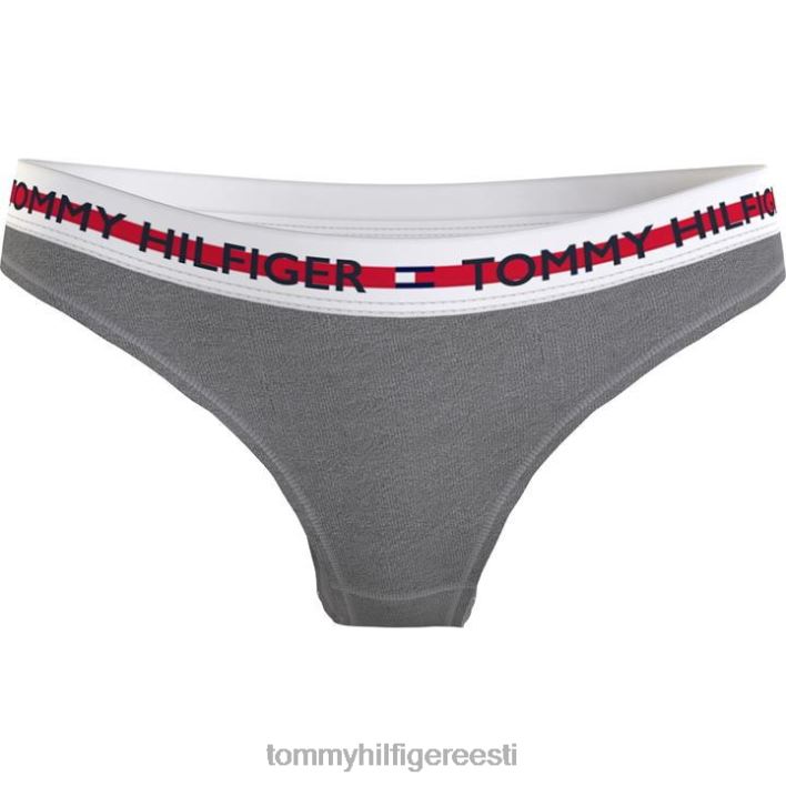 korrake logoga pükse RJV6220671 keskhall nõmm Tommy Hilfiger