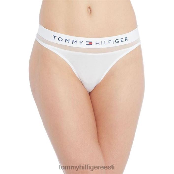läbipaistev painduv string RJV6220647 valge Tommy Hilfiger