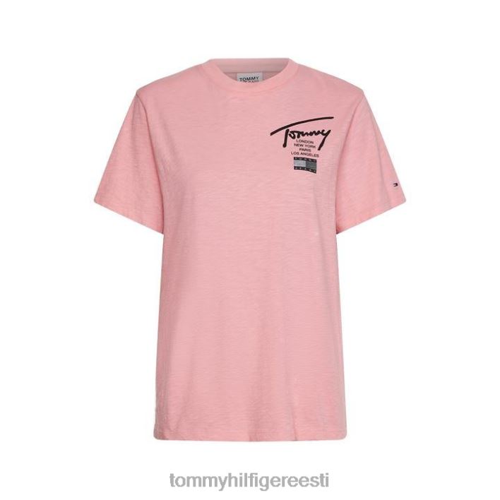 lõdvestunud kaasaegne signatuursärk RJV6220392 värske roosa Tommy Hilfiger