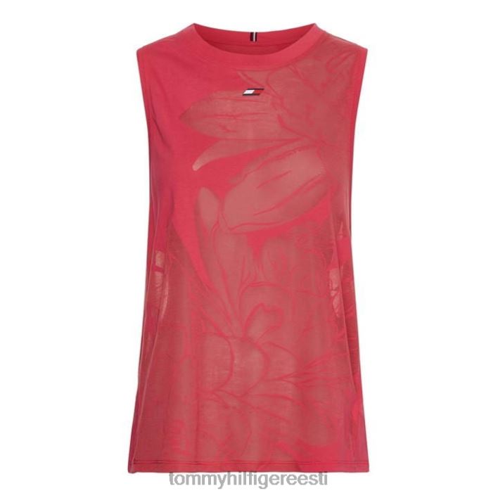 lõdvestunud lilledega läbipõlemispaak RJV6220464 roosa hiilgus Tommy Hilfiger