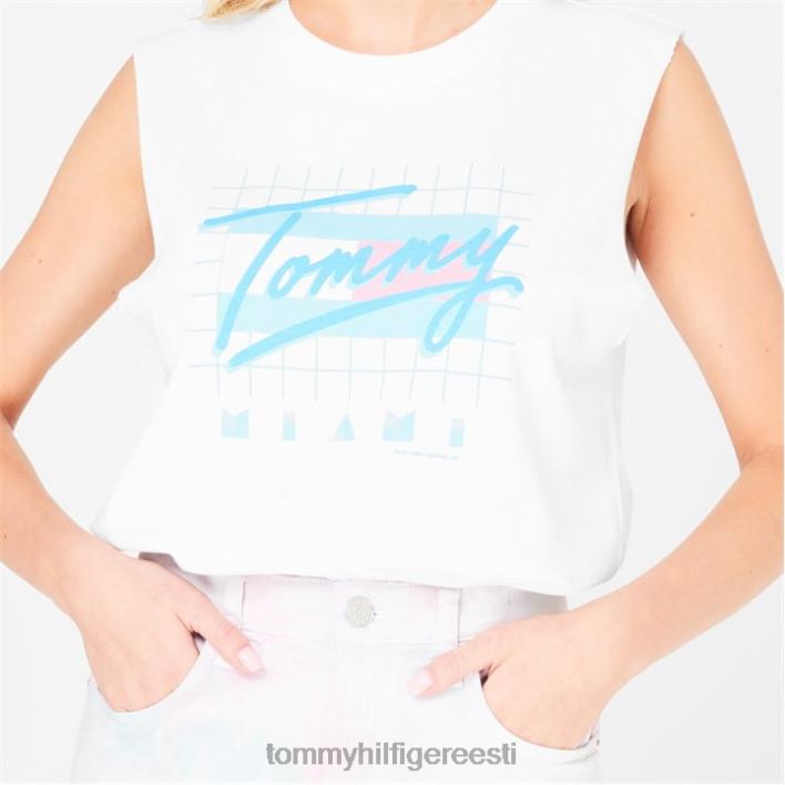 lõdvestunud miami paak RJV6220752 valge ybr Tommy Hilfiger