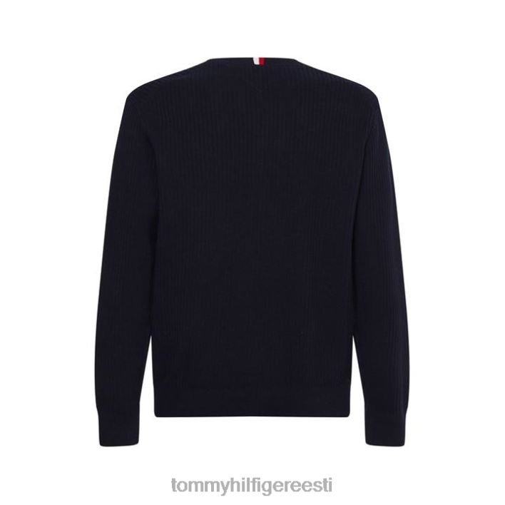 lainelise lipuga kampsun RJV6220306 kõrbe taevas Tommy Hilfiger