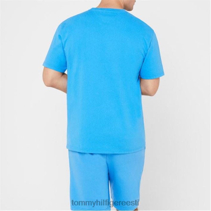 lainer logoga t-särk RJV6220368 aqua c4p Tommy Hilfiger