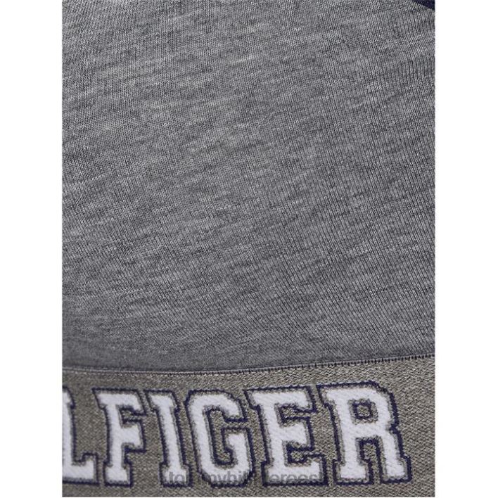 liiga päitsed bralette RJV6220779 hall/merepunane Tommy Hilfiger