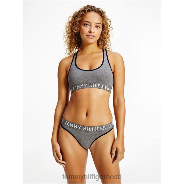 liiga päitsed bralette RJV6220779 hall/merepunane Tommy Hilfiger