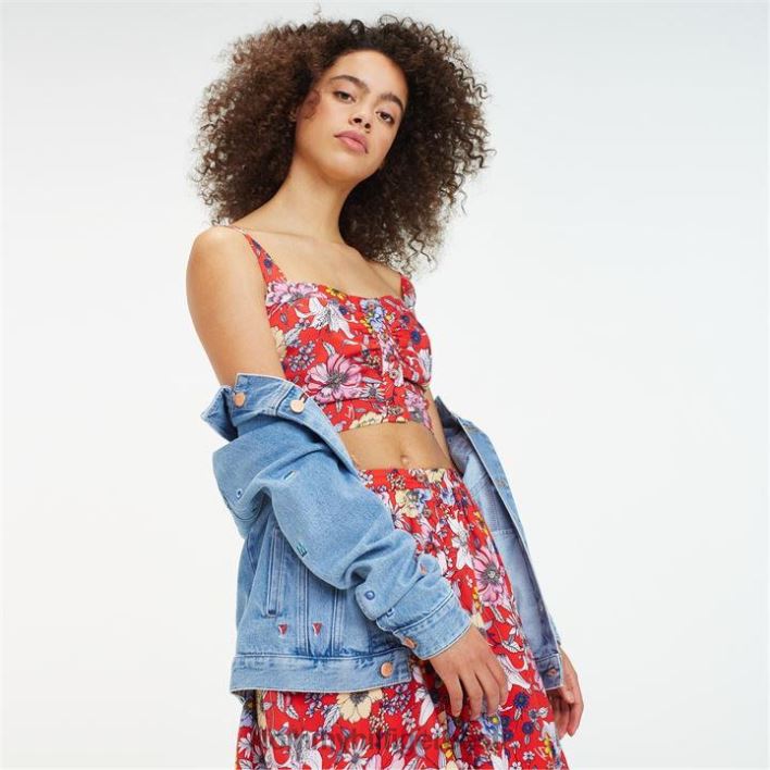 lilleline crop top RJV6220588 lilleline/leek695 Tommy Hilfiger