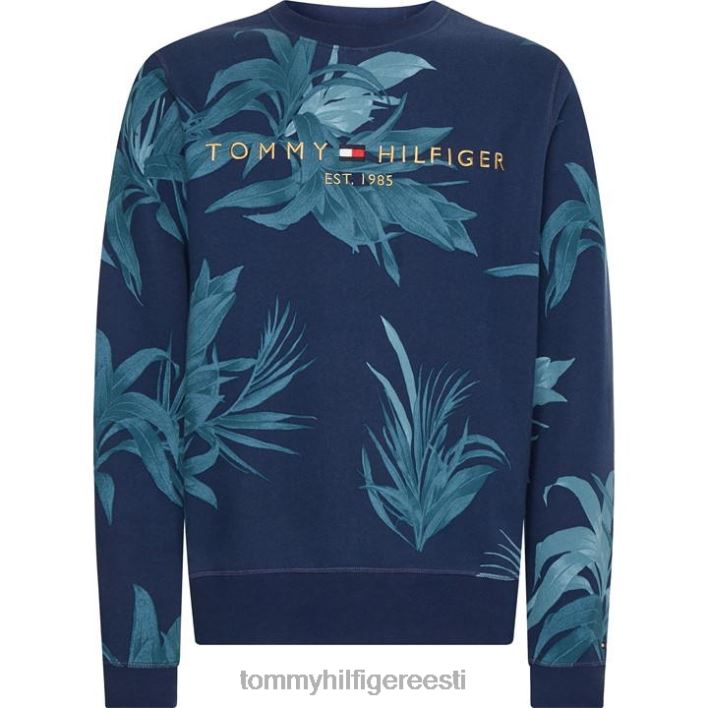 lillelise logoga ülikaelusega dressipluus RJV6219602 kõrbetaevas 0gy Tommy Hilfiger