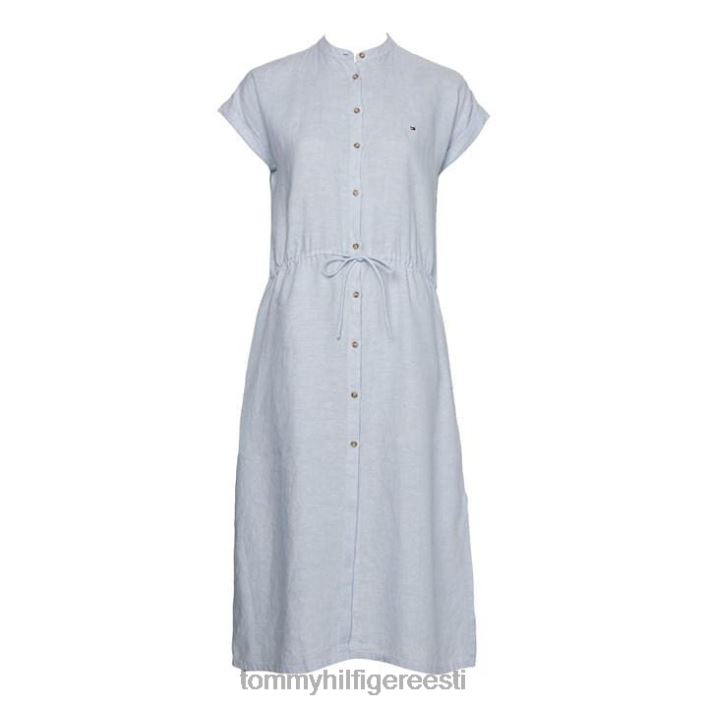 linane midisärk kleit ss RJV6220188 sinine c10 Tommy Hilfiger