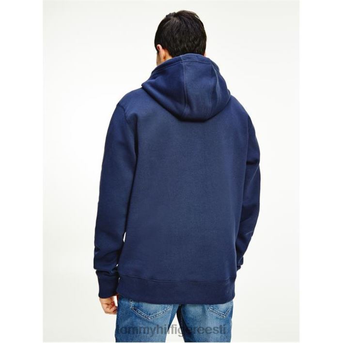 lineaarne logoga kapuuts RJV6219711 Twlightt Navy c87 Tommy Hilfiger