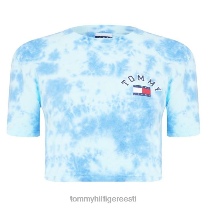 lipsuvärvi kärbitud t-särk RJV6220586 sinine Tommy Hilfiger