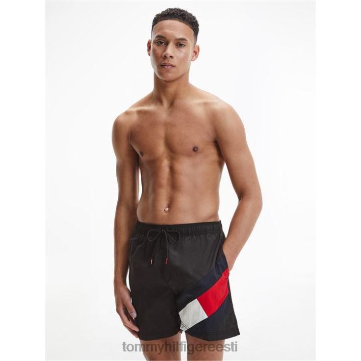 lipulised ujumispüksid RJV6219565 must Tommy Hilfiger