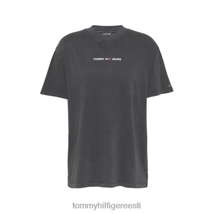 ülisuur peegeldav t-särk RJV6220503 must Tommy Hilfiger