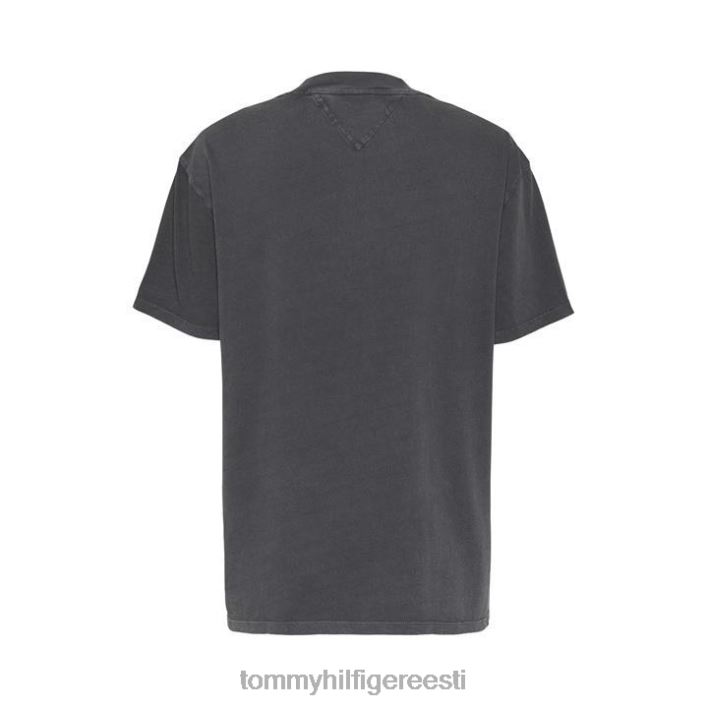 ülisuur peegeldav t-särk RJV6220503 must Tommy Hilfiger