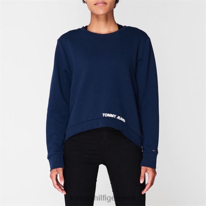 logoga dressipluus RJV6220523 must iiris Tommy Hilfiger