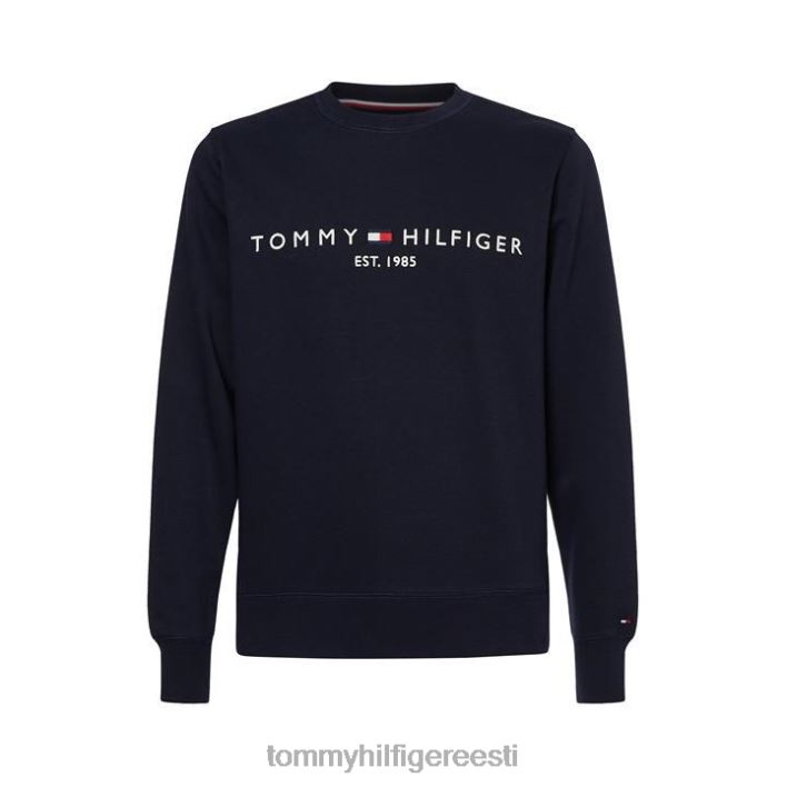 logoga meeskonna dressipluus RJV6219543 kõrbe taevas dw5 Tommy Hilfiger