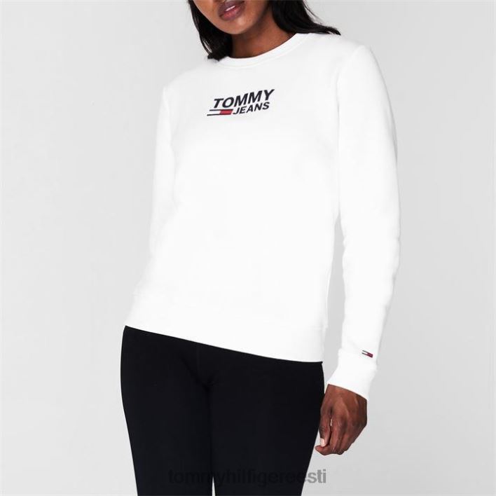 logoga meeskonna dressipluus RJV6220216 klassikaline valge Tommy Hilfiger