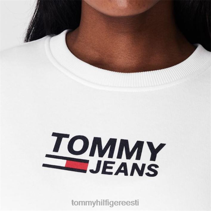 logoga meeskonna dressipluus RJV6220216 klassikaline valge Tommy Hilfiger