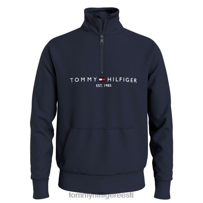 logoga mockneck dressipluus RJV6219597 kõrbe taevas dw5 Tommy Hilfiger