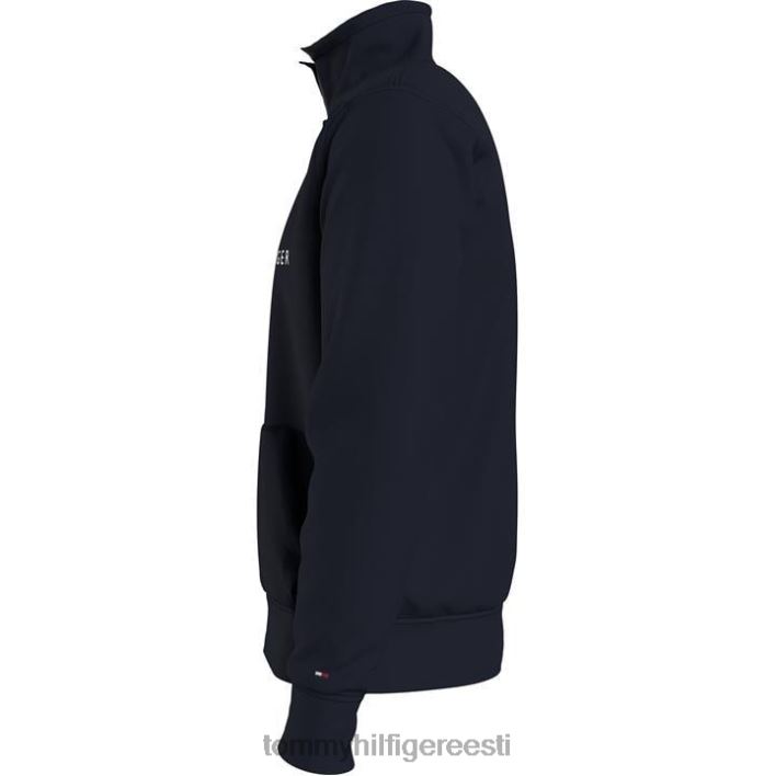 logoga mockneck dressipluus RJV6219597 kõrbe taevas dw5 Tommy Hilfiger