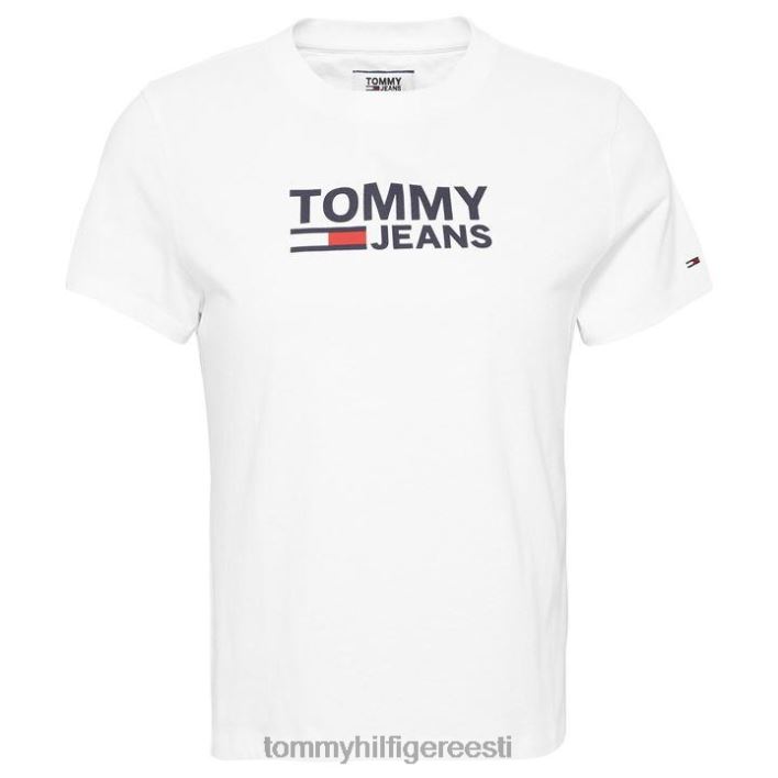 logoga tee RJV6220307 klassikaline valge Tommy Hilfiger