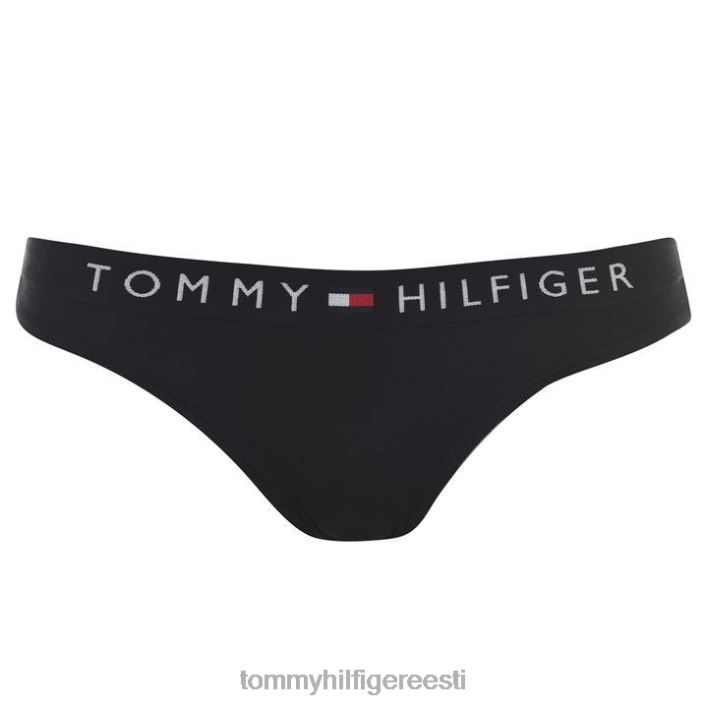 logoga vöörihmaga venivad püksid RJV6220530 must 990 Tommy Hilfiger