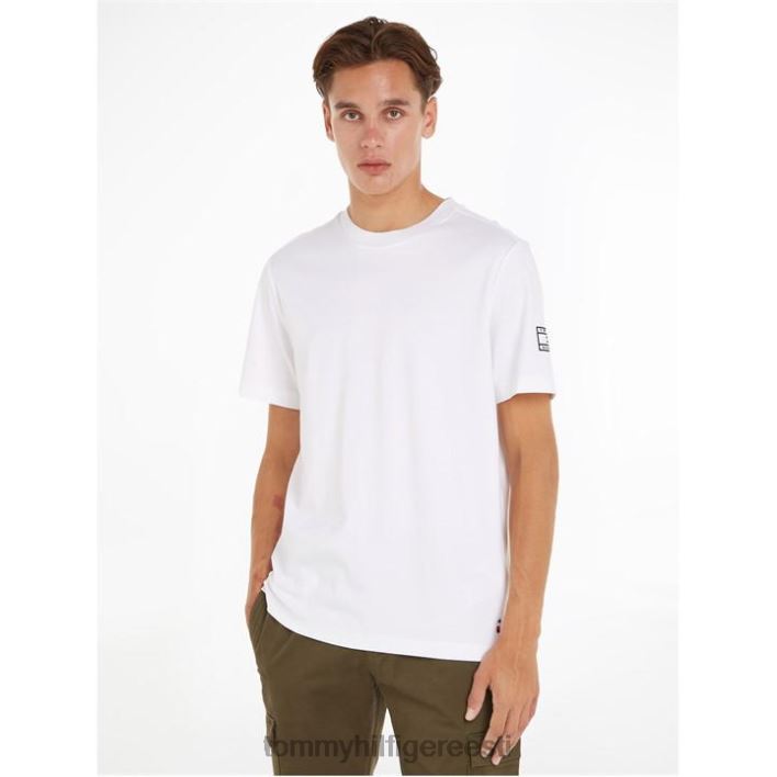 luksuslik interlock tee varrukas RJV6220177 valge ybr Tommy Hilfiger