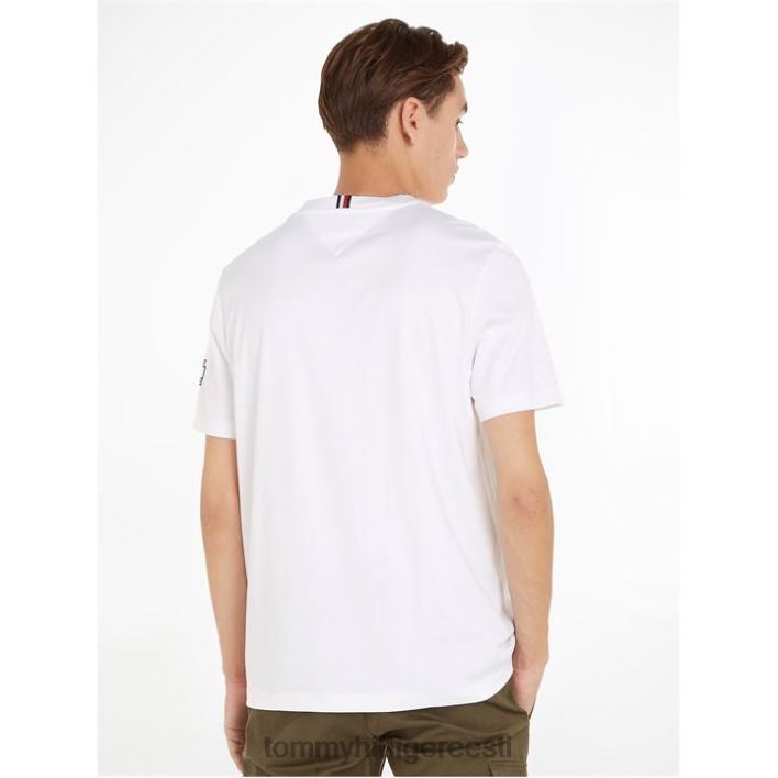 luksuslik interlock tee varrukas RJV6220177 valge ybr Tommy Hilfiger