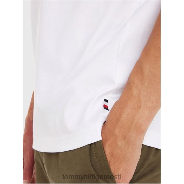 luksuslik interlock tee varrukas RJV6220177 valge ybr Tommy Hilfiger