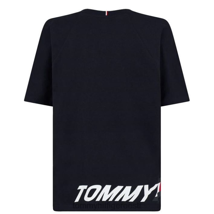 mähkida ülisuurt t-särki RJV6220799 mereväe/valge Tommy Hilfiger