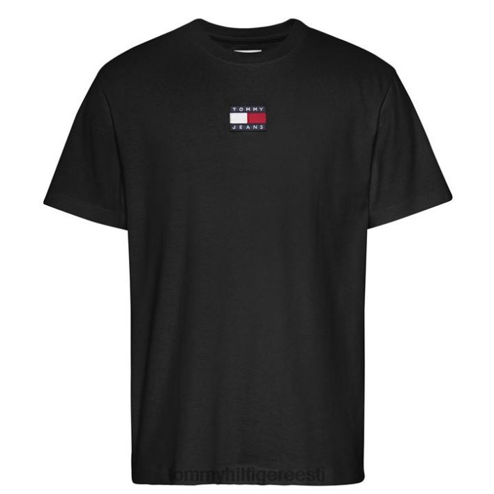 märgi t-särk RJV6219585 mustad voodid Tommy Hilfiger