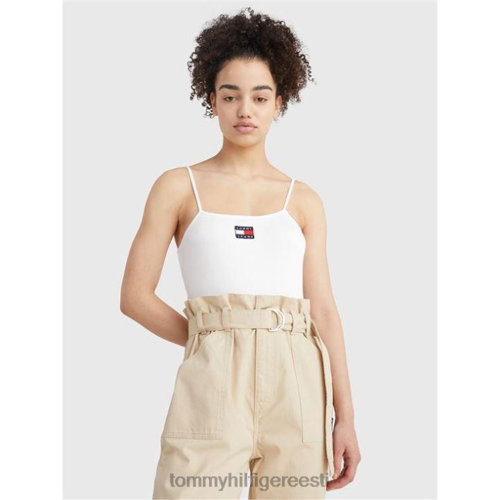 märgirihmaga body RJV6220679 valge Tommy Hilfiger