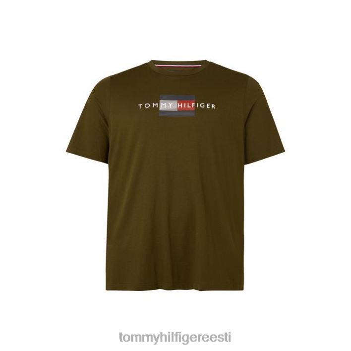 meeste t-särk RJV6219828 gyy oliivipuu Tommy Hilfiger
