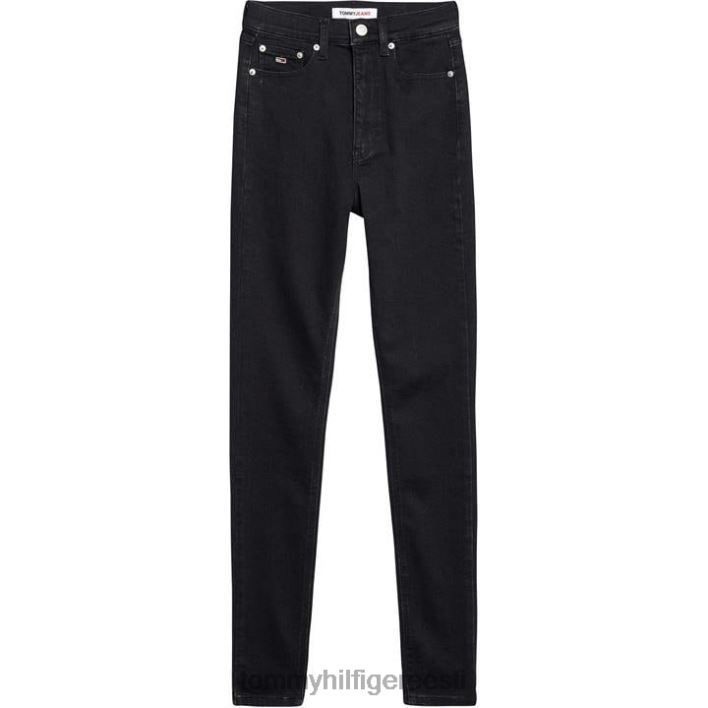 melany ülikitsad teksad RJV6220868 denim must 1bz Tommy Hilfiger