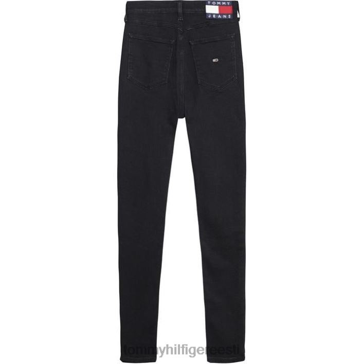 melany ülikitsad teksad RJV6220868 denim must 1bz Tommy Hilfiger